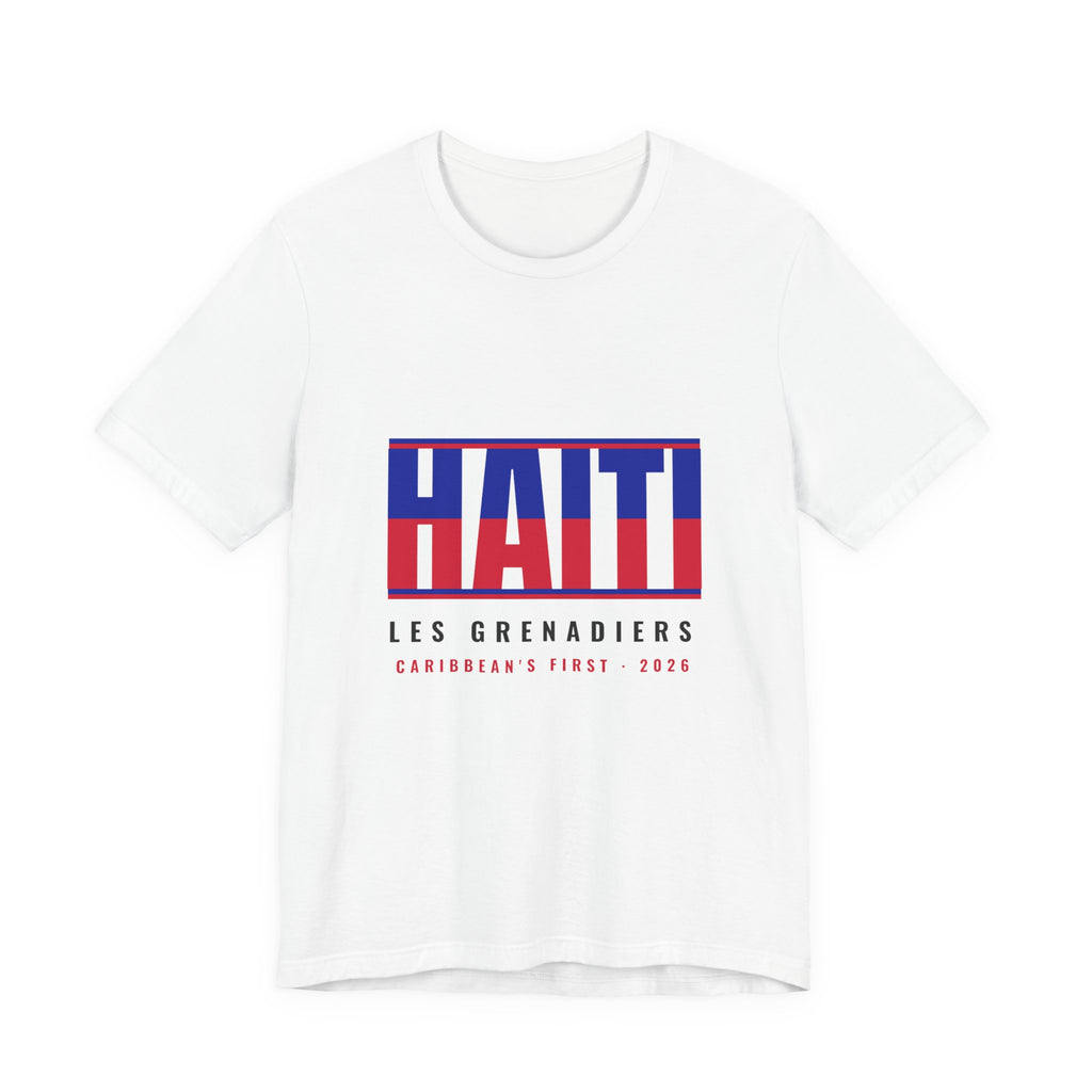 HAITI Wordmark Tee — White