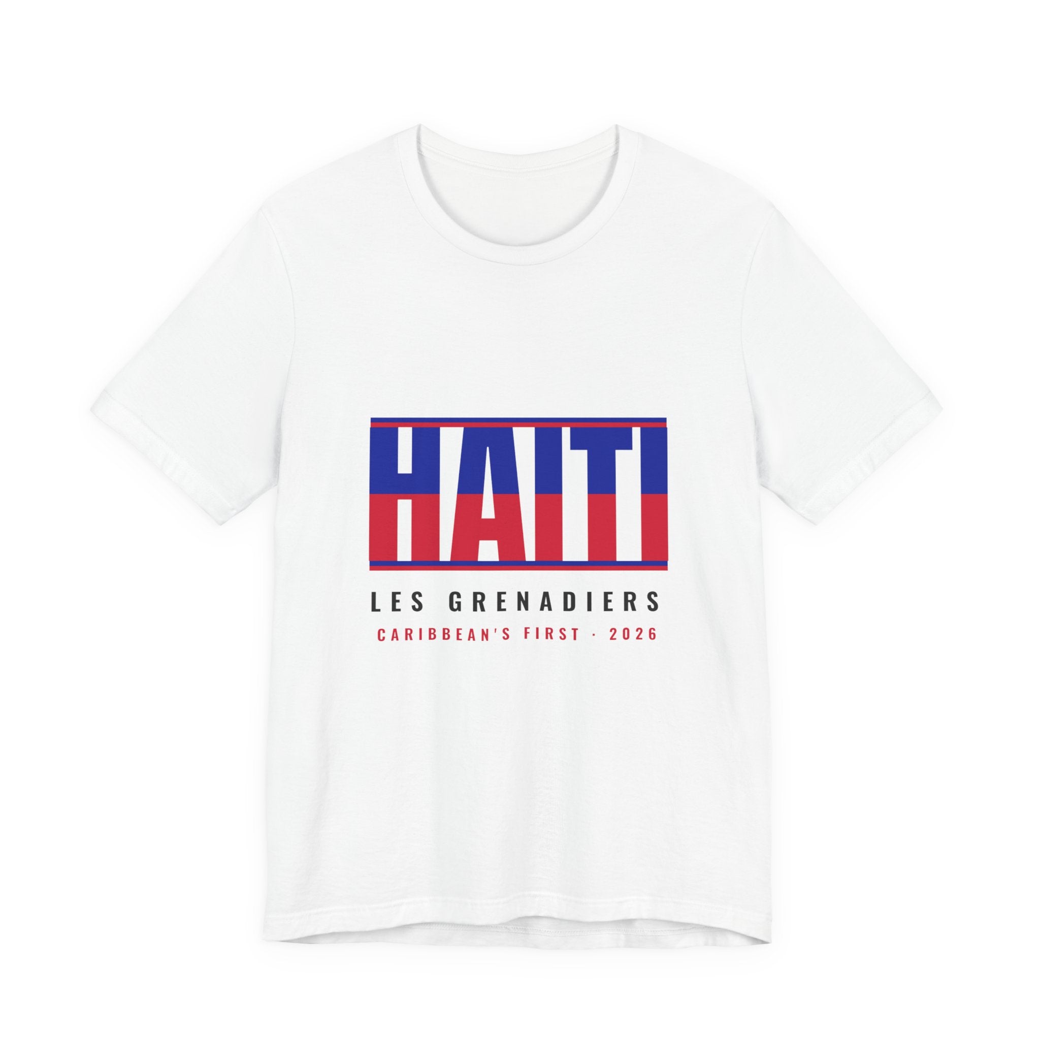 HAITI Wordmark Tee — White