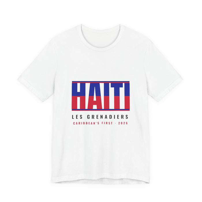 HAITI Wordmark Tee — White
