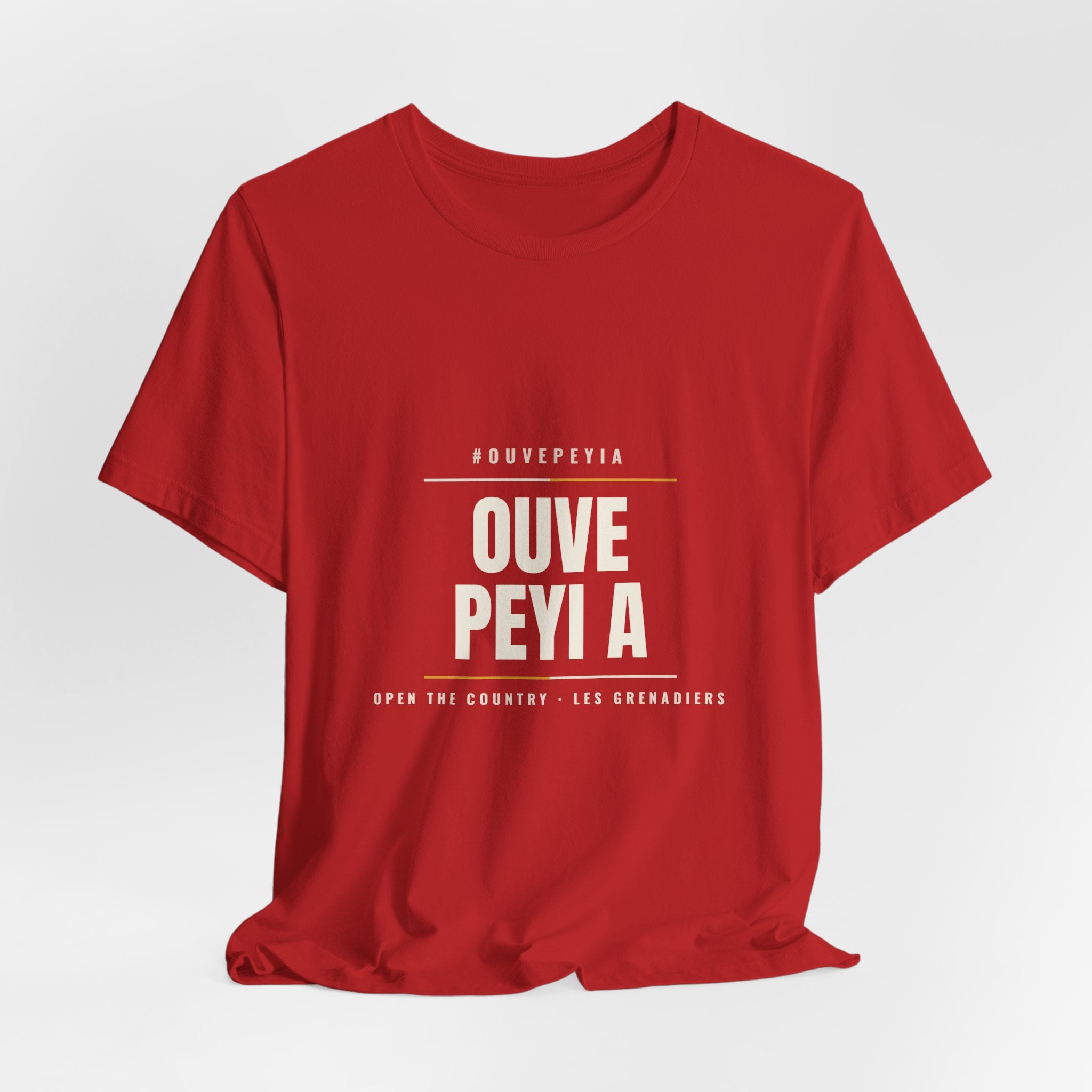 Ouvè Peyi A Tee — Red