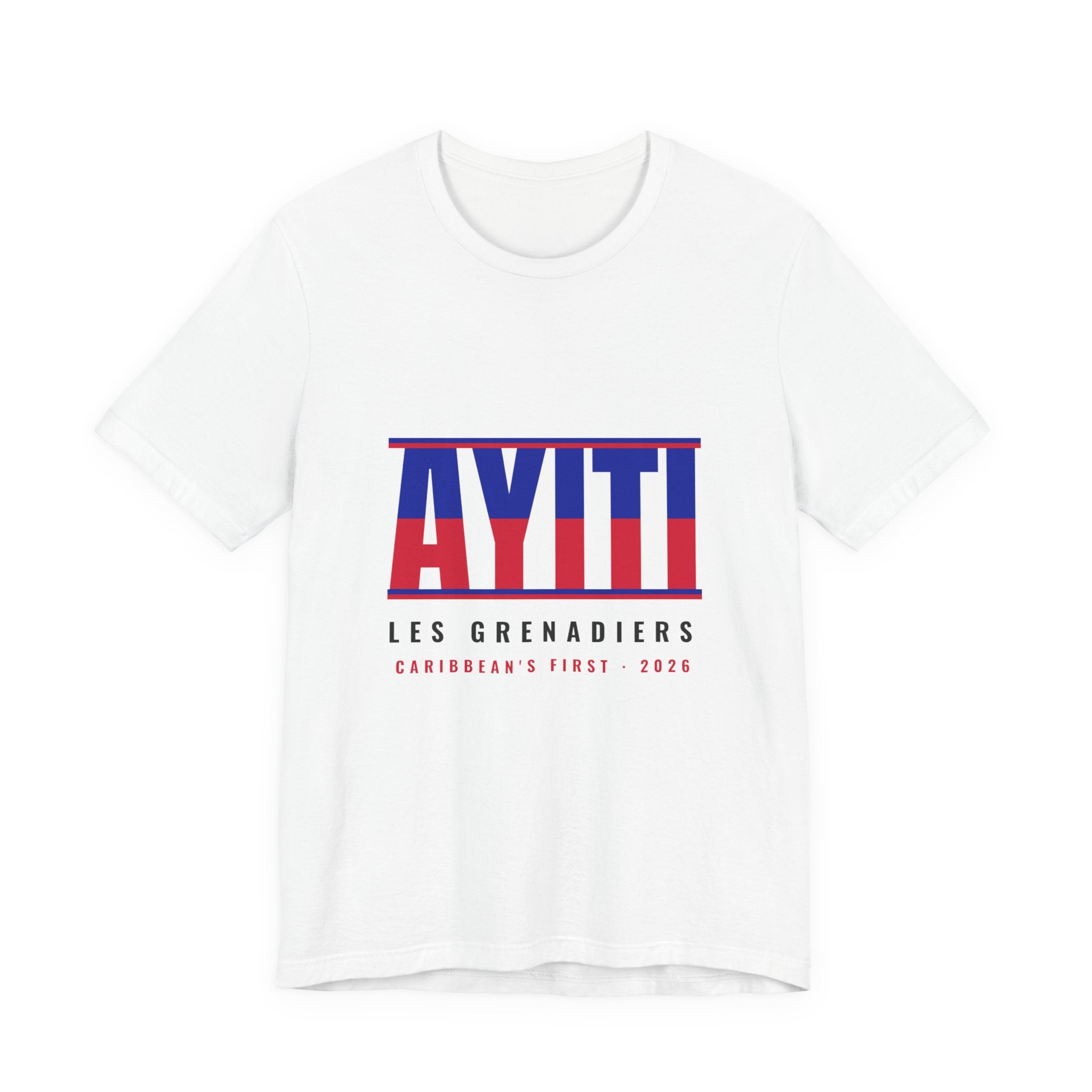 AYITI Wordmark Tee — White