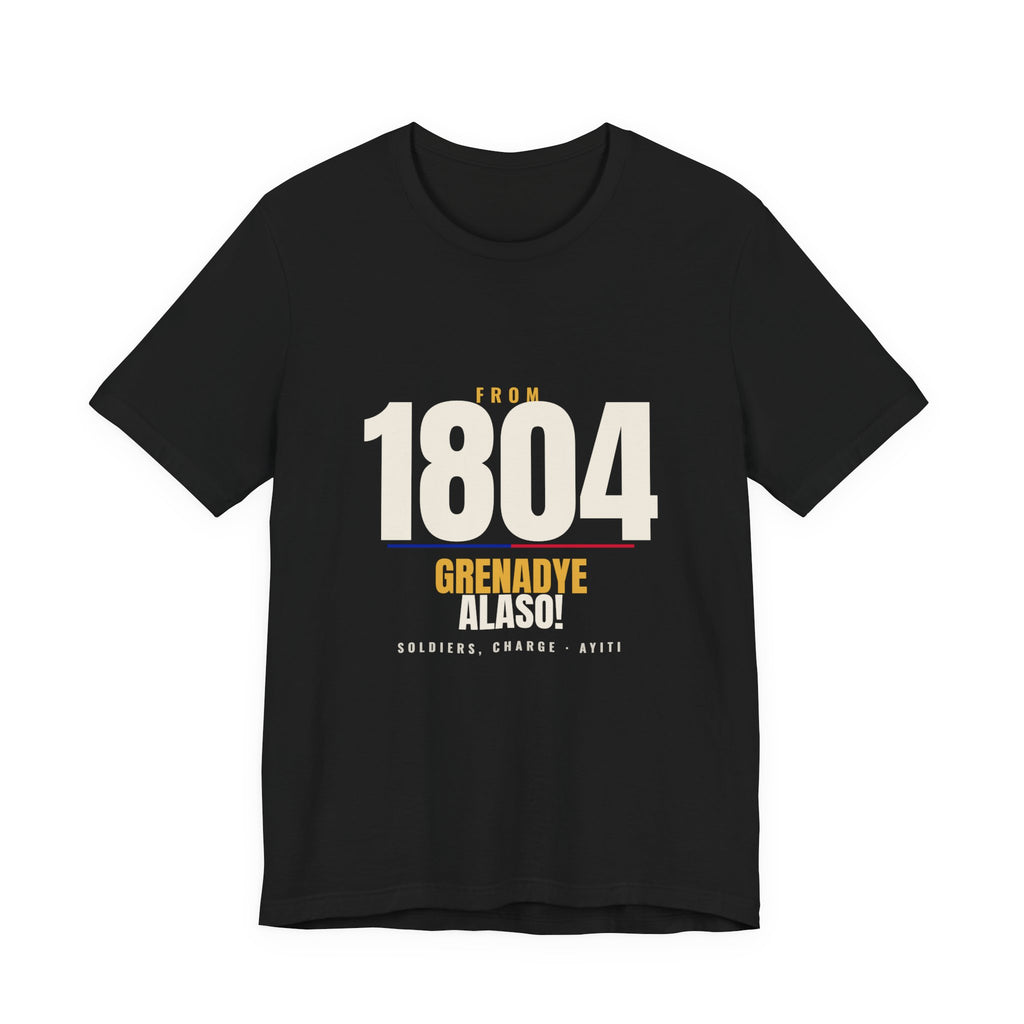1804 Grenadye Alaso Tee — Black