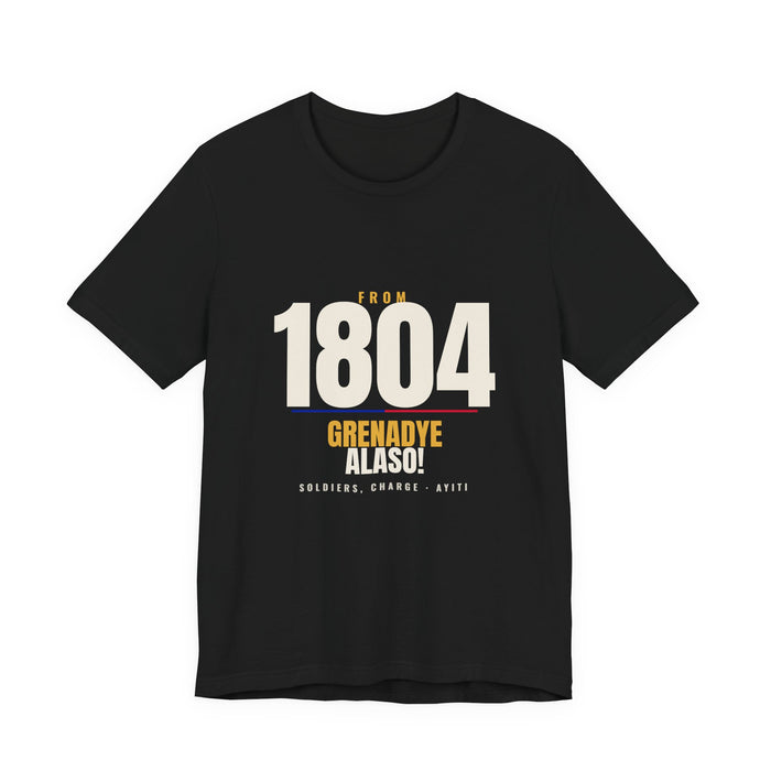 1804 Grenadye Alaso Tee — Black