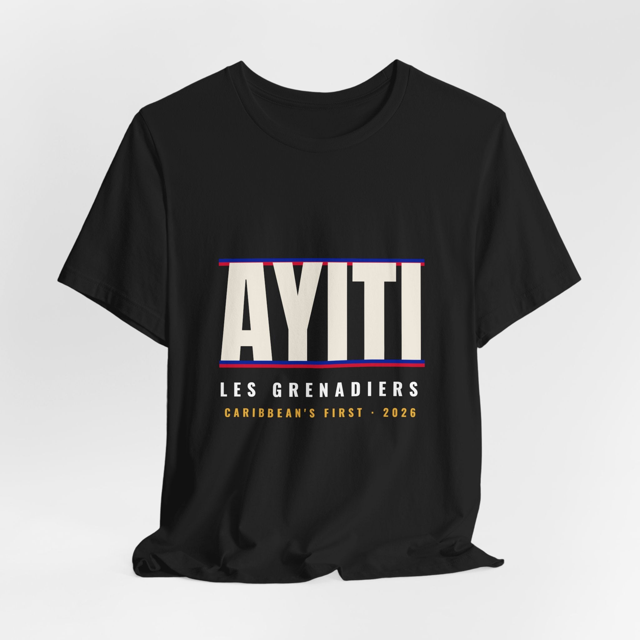 AYITI Wordmark Tee — Black