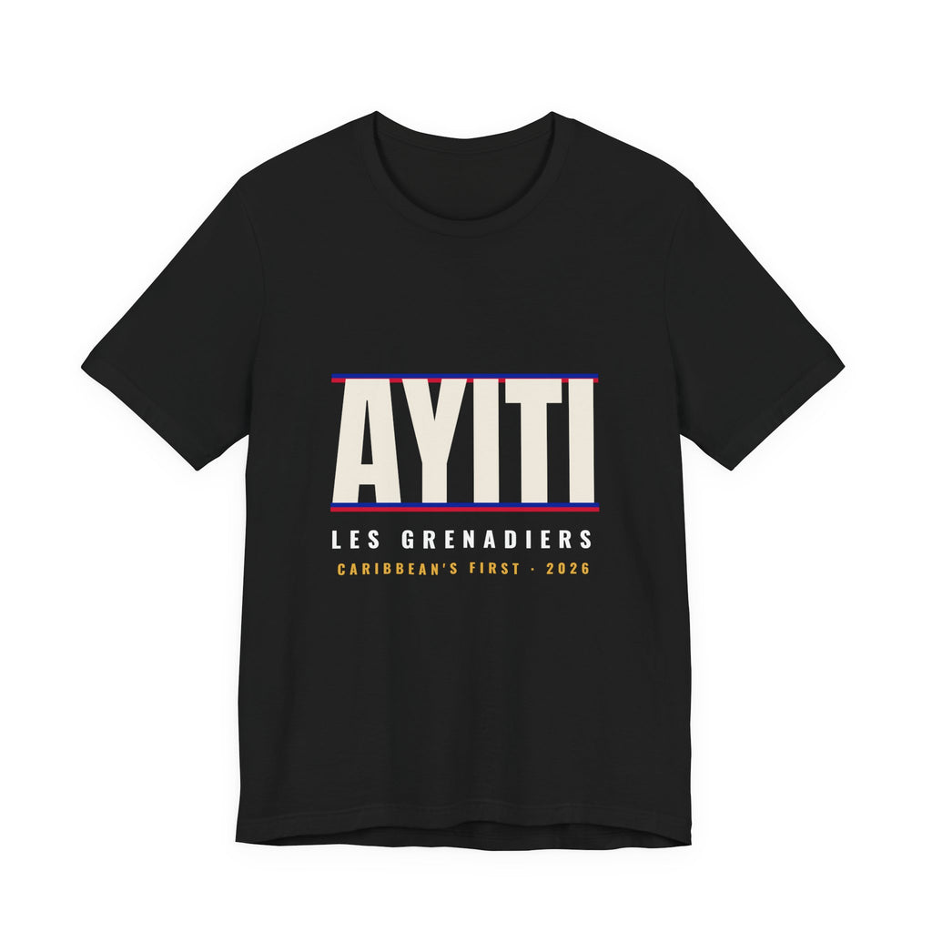 AYITI Wordmark Tee — Black