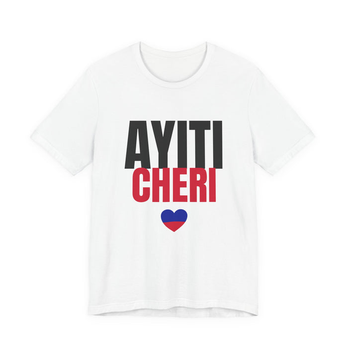 Ayiti Cheri Tee — White