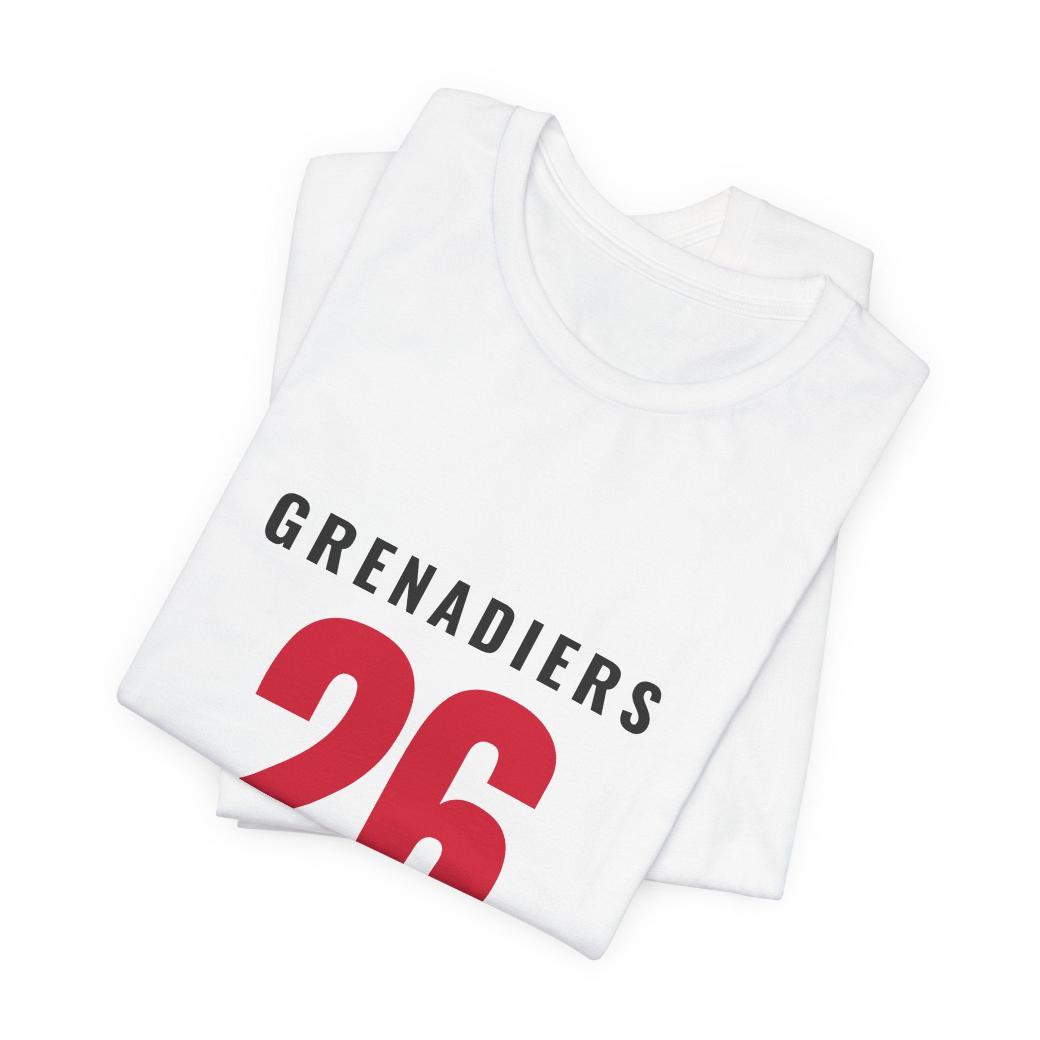 Les Grenadiers 26 Tee — Athletic — White