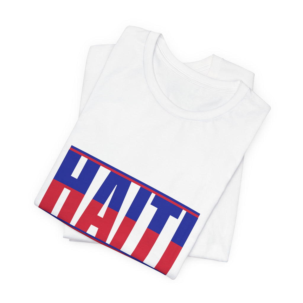 HAITI Wordmark Tee — White