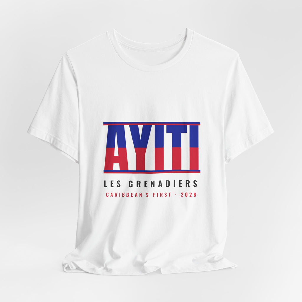AYITI Wordmark Tee — White