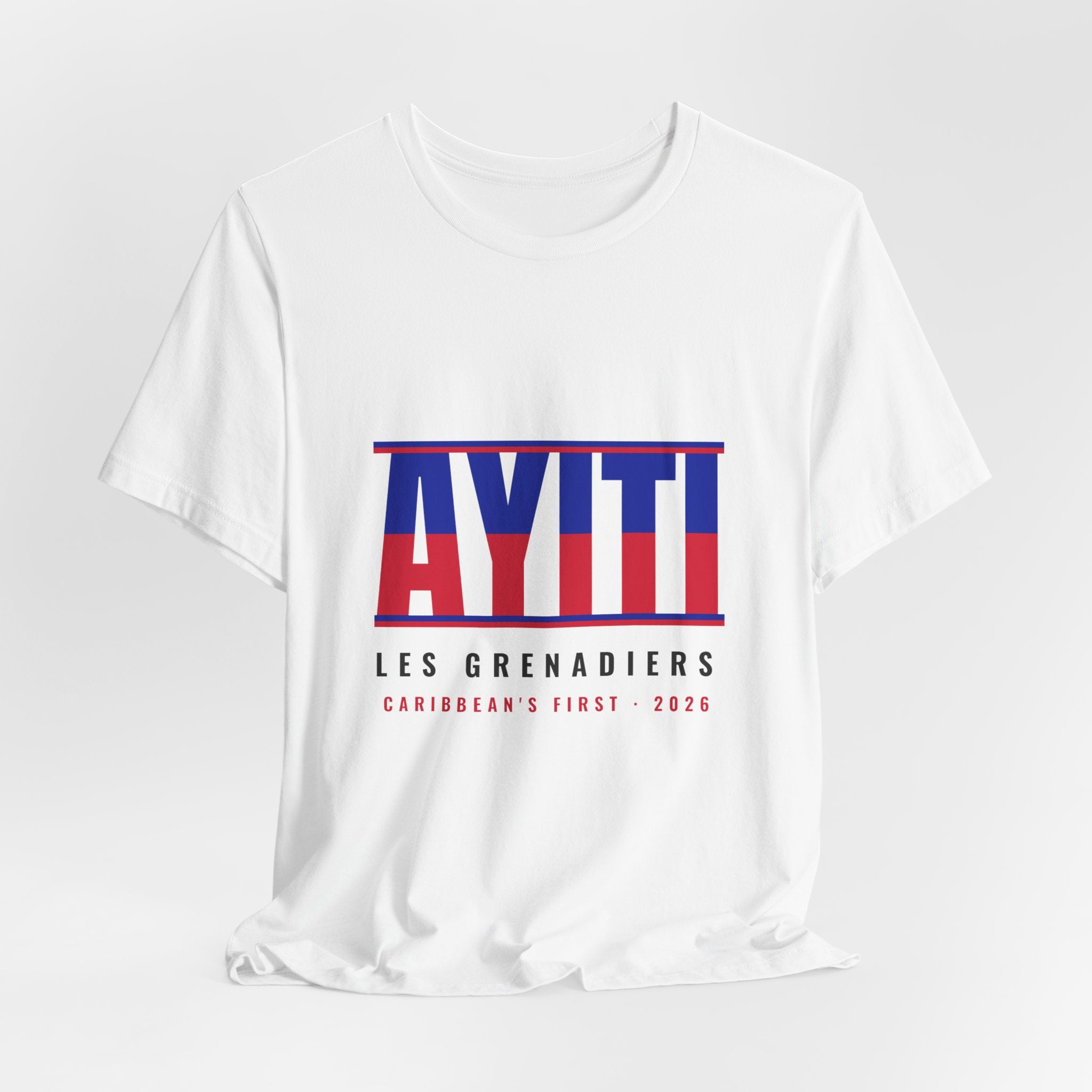 AYITI Wordmark Tee — White
