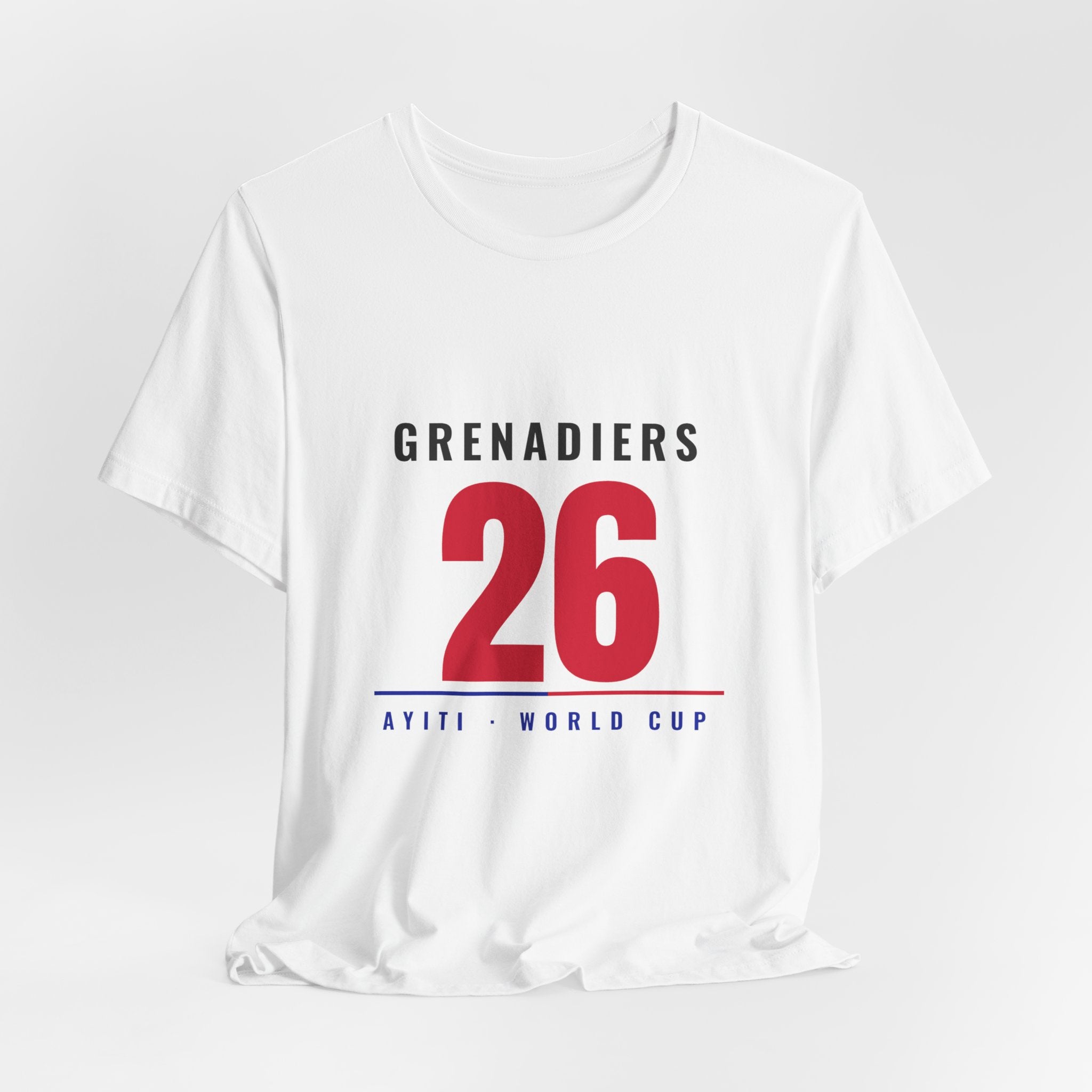 Les Grenadiers 26 Tee — Athletic — White