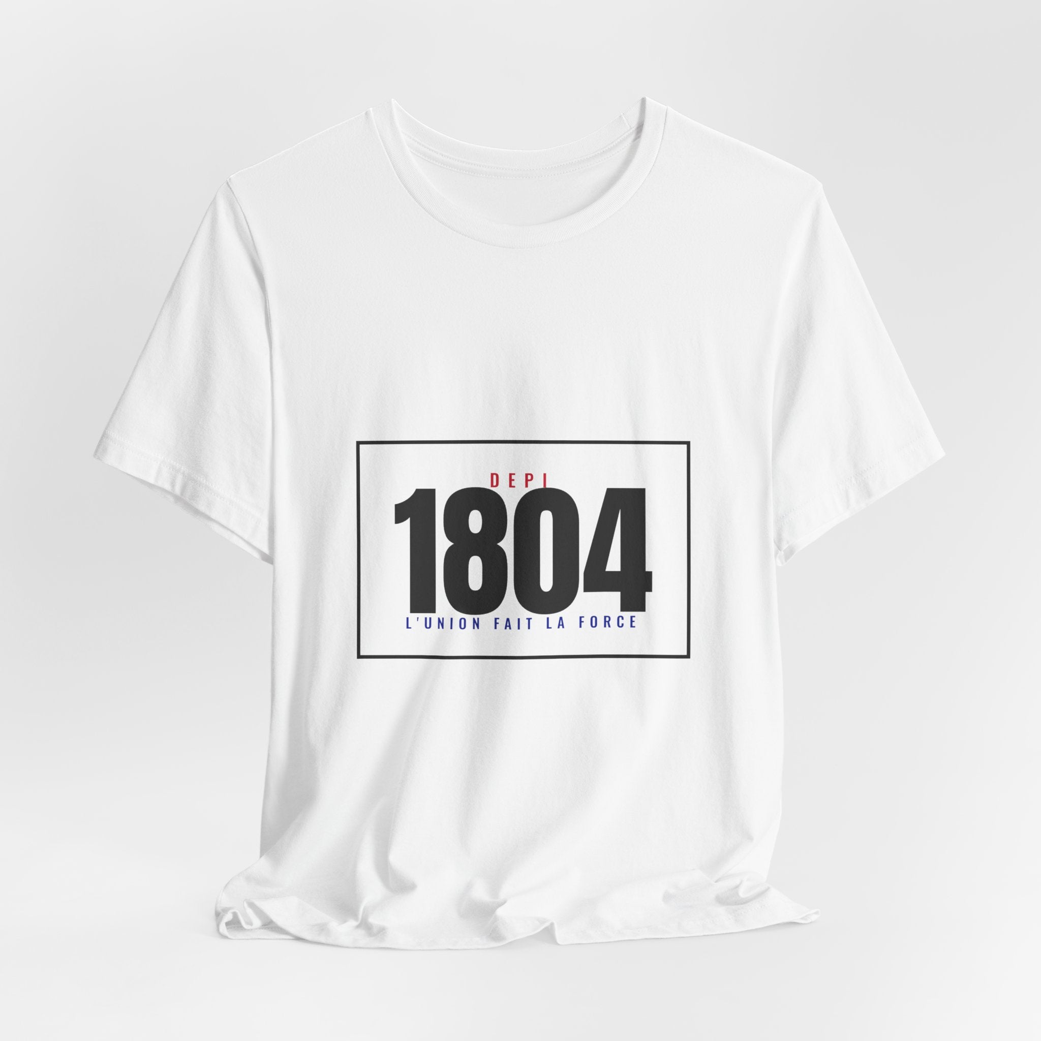 Depi 1804 Crest Tee — Minimal — White