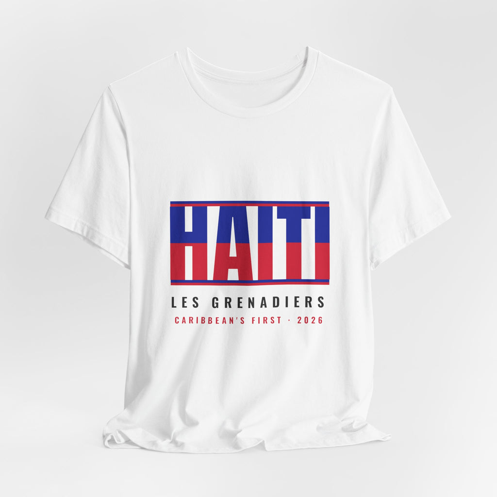 HAITI Wordmark Tee — White