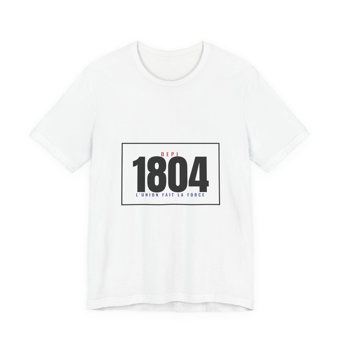 Depi 1804 Crest Tee — Minimal — White