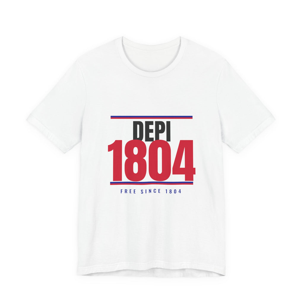 Depi 1804 Tee — Free Since 1804 — White