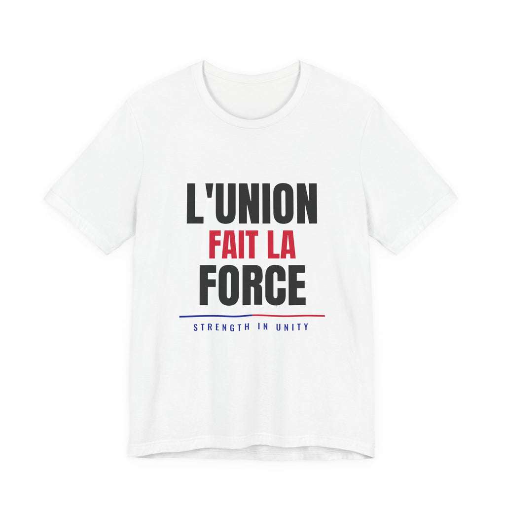 L'Union Fait La Force Tee — White