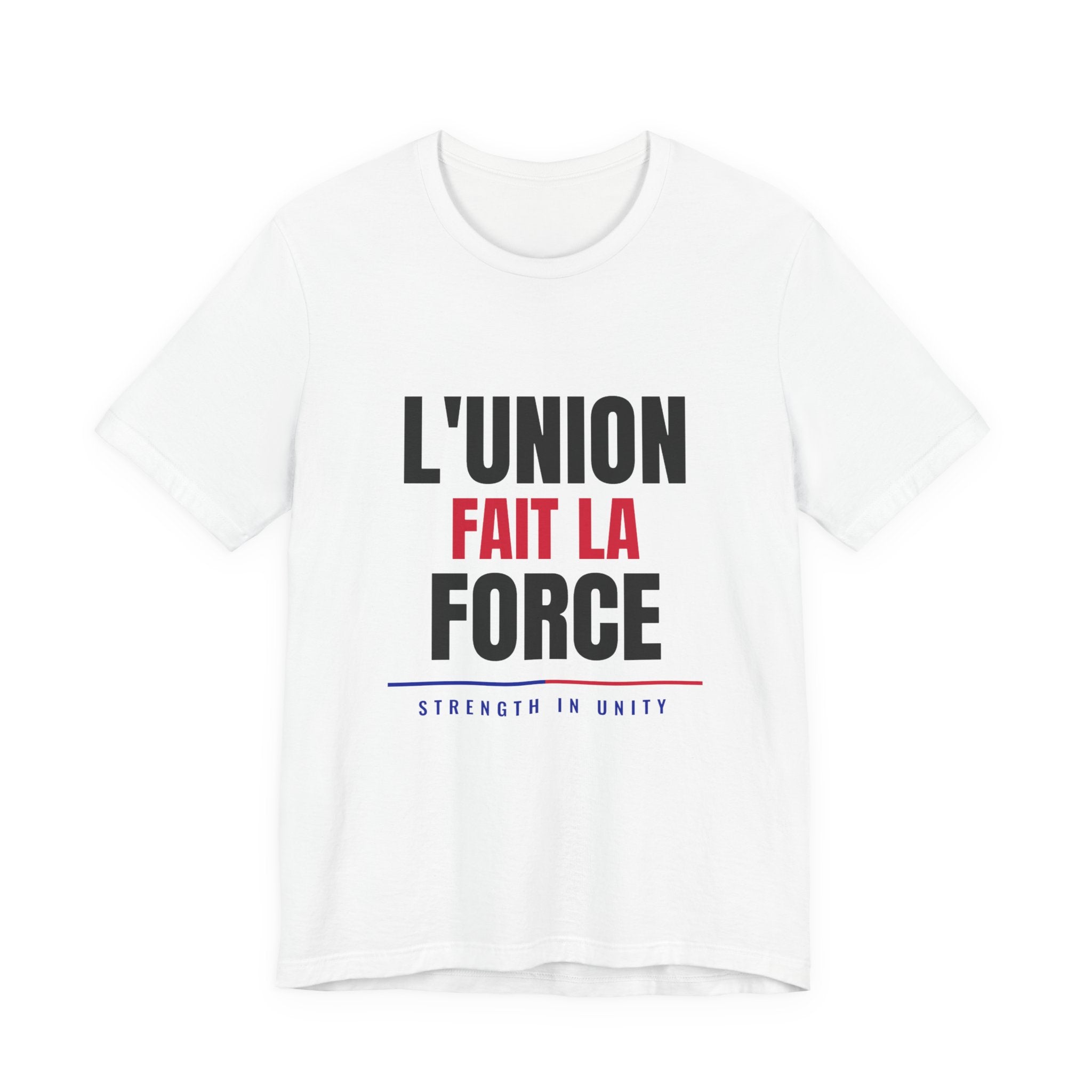 L'Union Fait La Force Tee — White