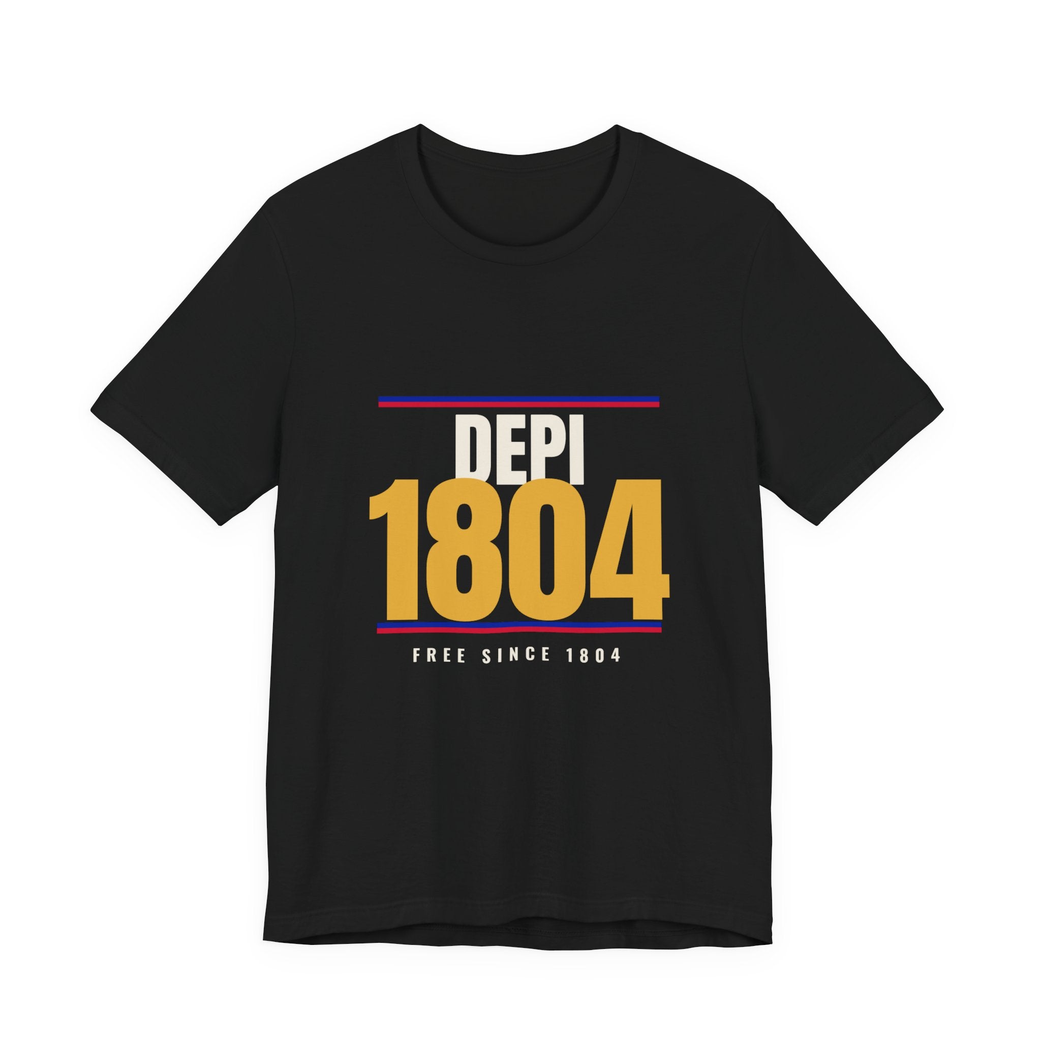 Depi 1804 Tee — Free Since 1804 — Black