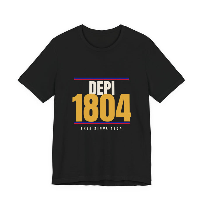 Depi 1804 Tee — Free Since 1804 — Black