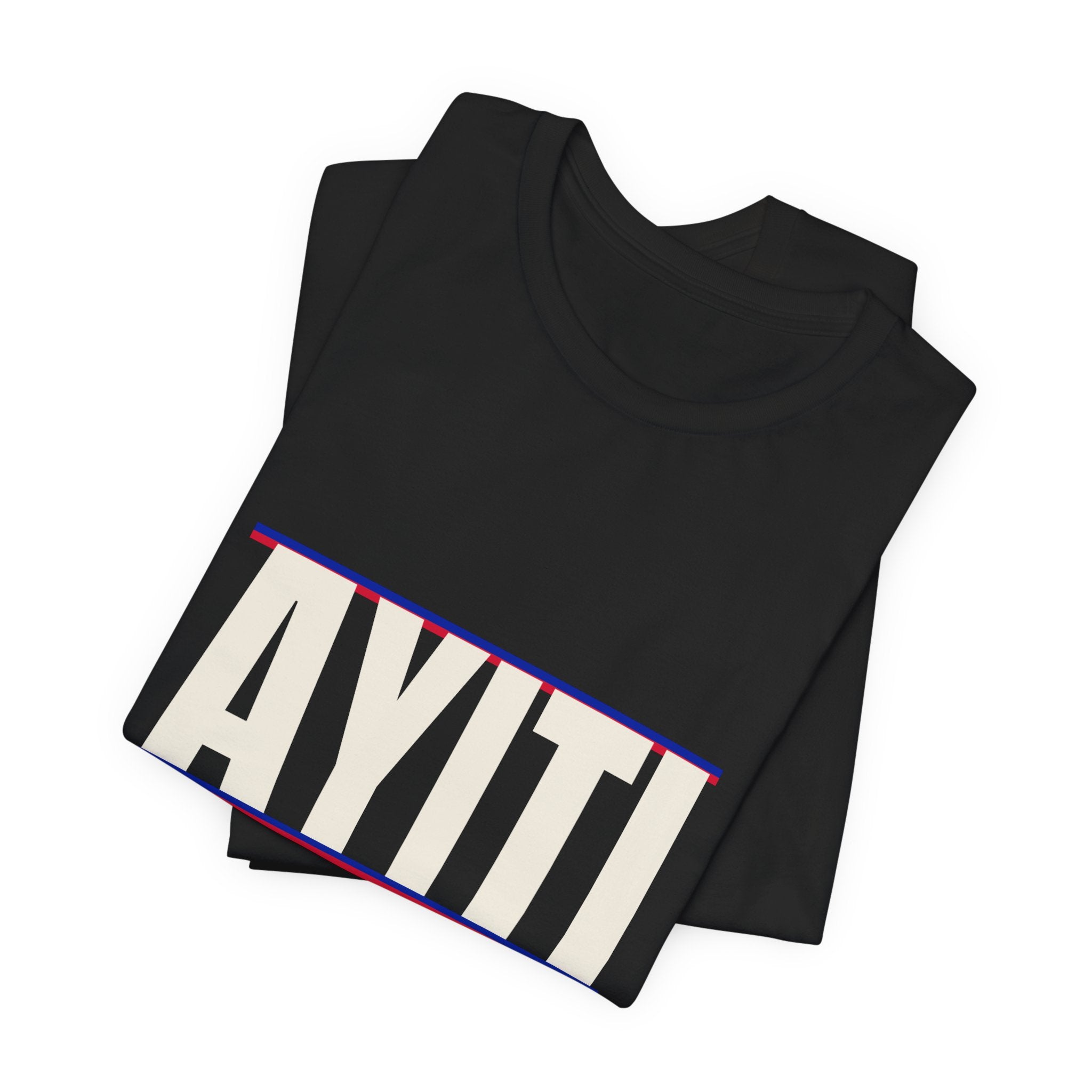 AYITI Wordmark Tee — Black