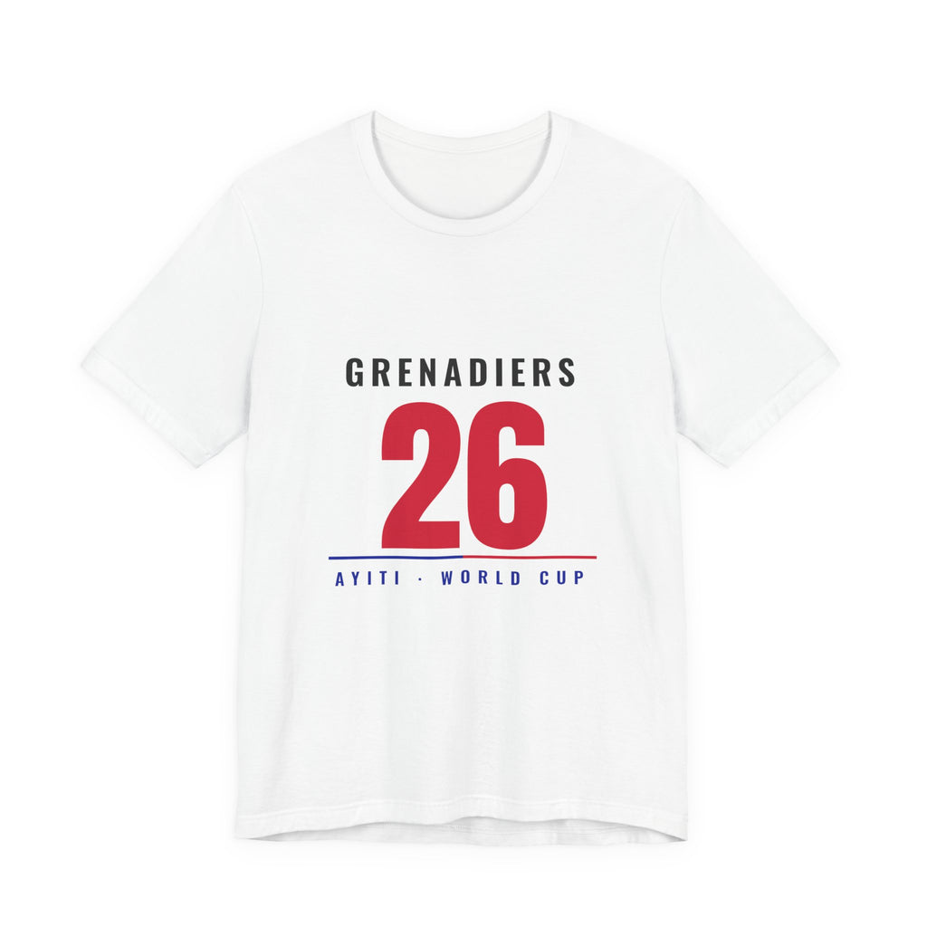 Les Grenadiers 26 Tee — Athletic — White