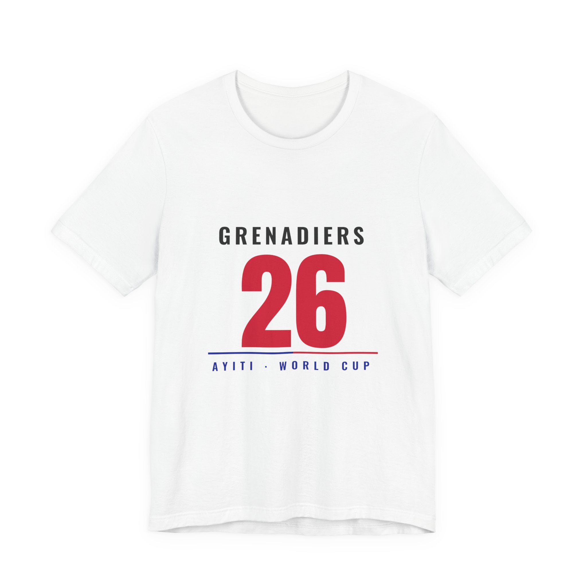 Les Grenadiers 26 Tee — Athletic — White