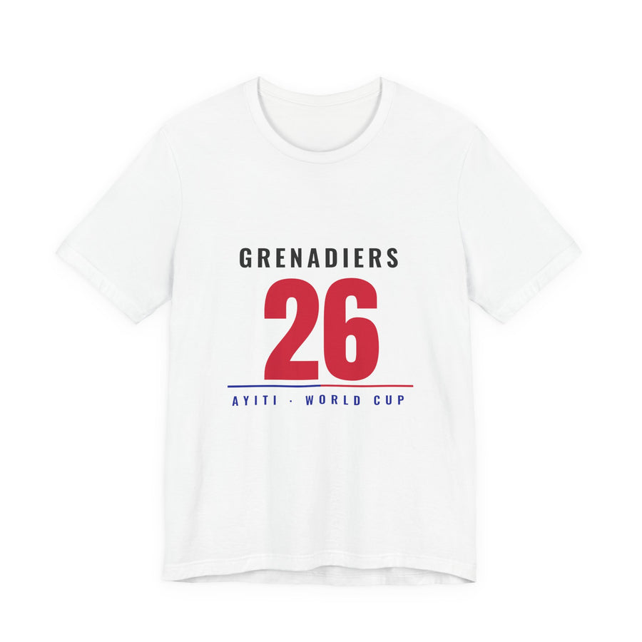 Les Grenadiers 26 Tee — Athletic — White
