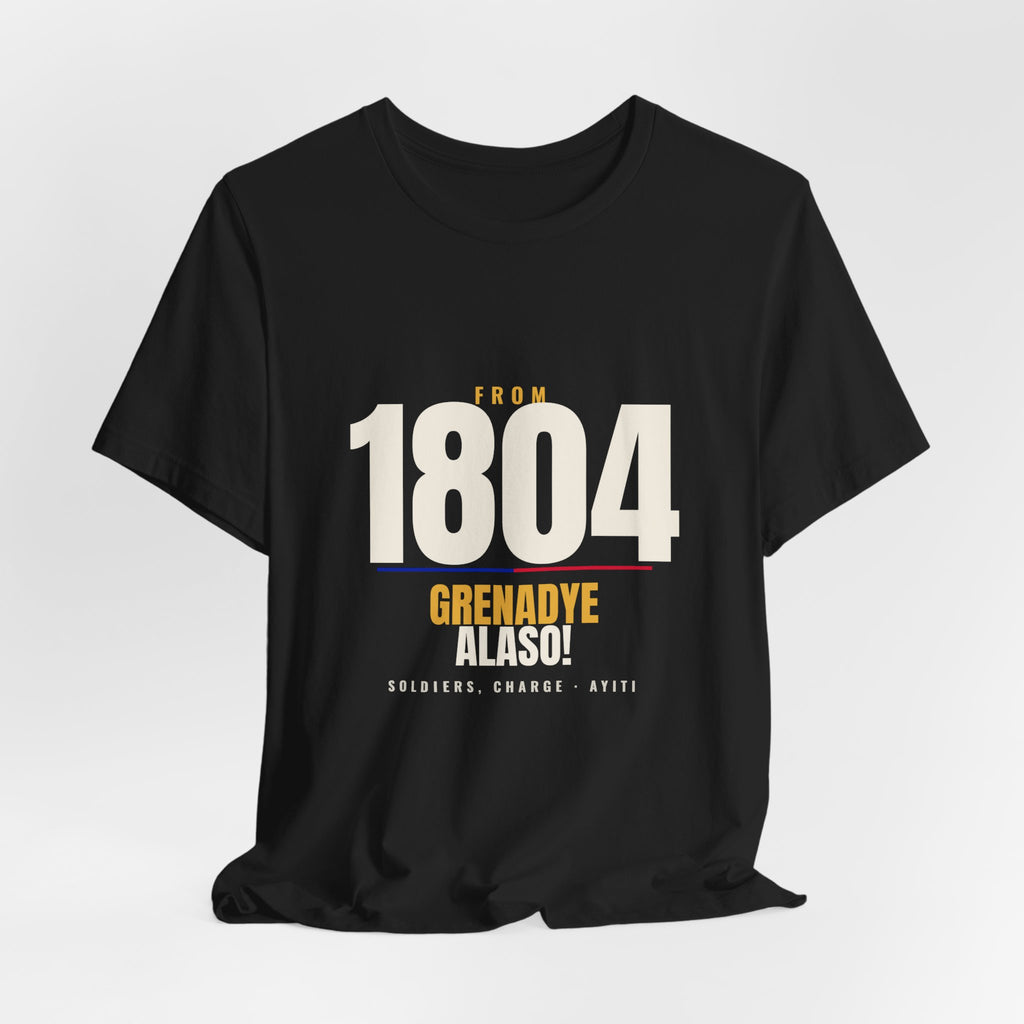 1804 Grenadye Alaso Tee — Black