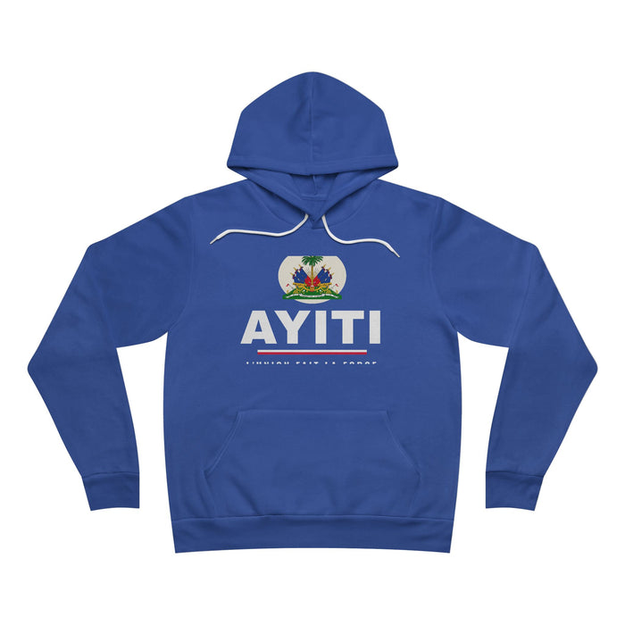 DRAPO Color-Block Hoodie — AYITI (Royal Blue)