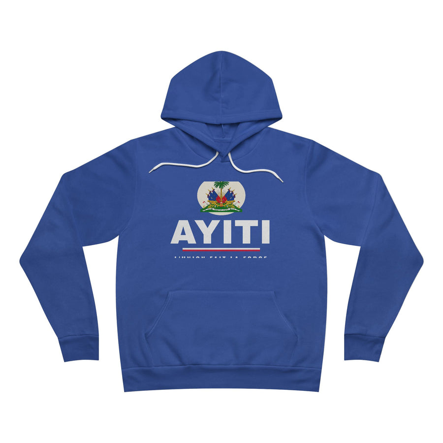 DRAPO Color-Block Hoodie — AYITI (Royal Blue)