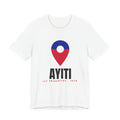 Ayiti Pin Tee — Les Grenadiers — White