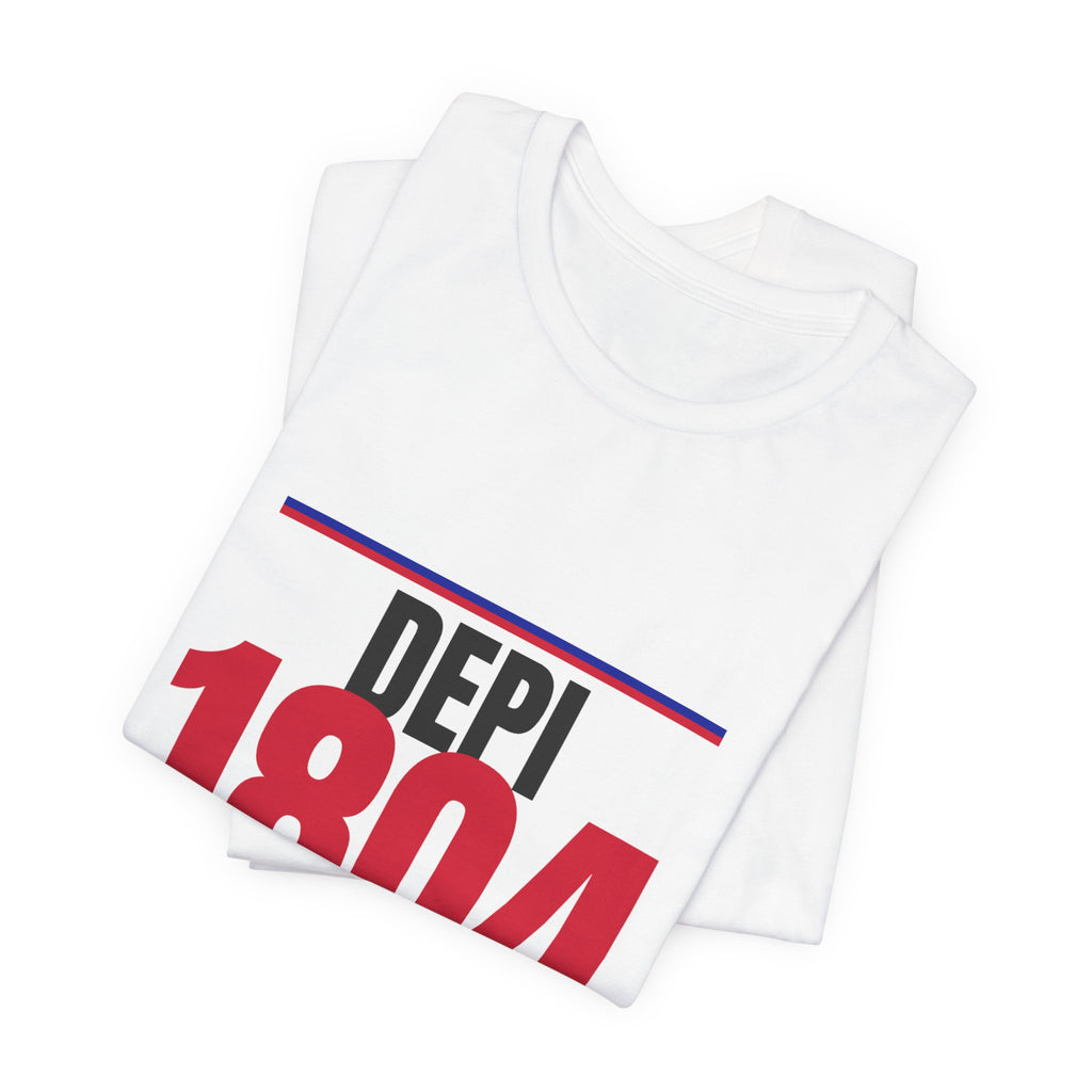 Depi 1804 Tee — Free Since 1804 — White