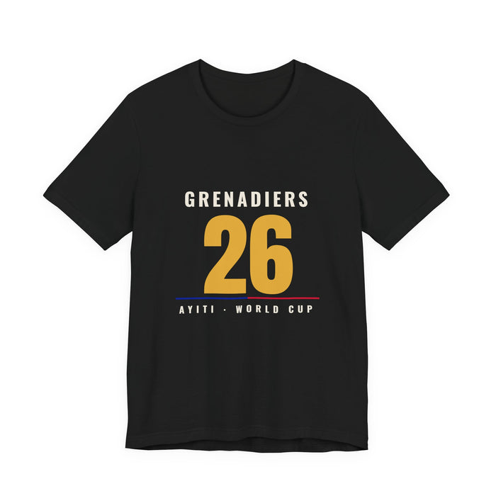 Les Grenadiers 26 Tee — Athletic — Black