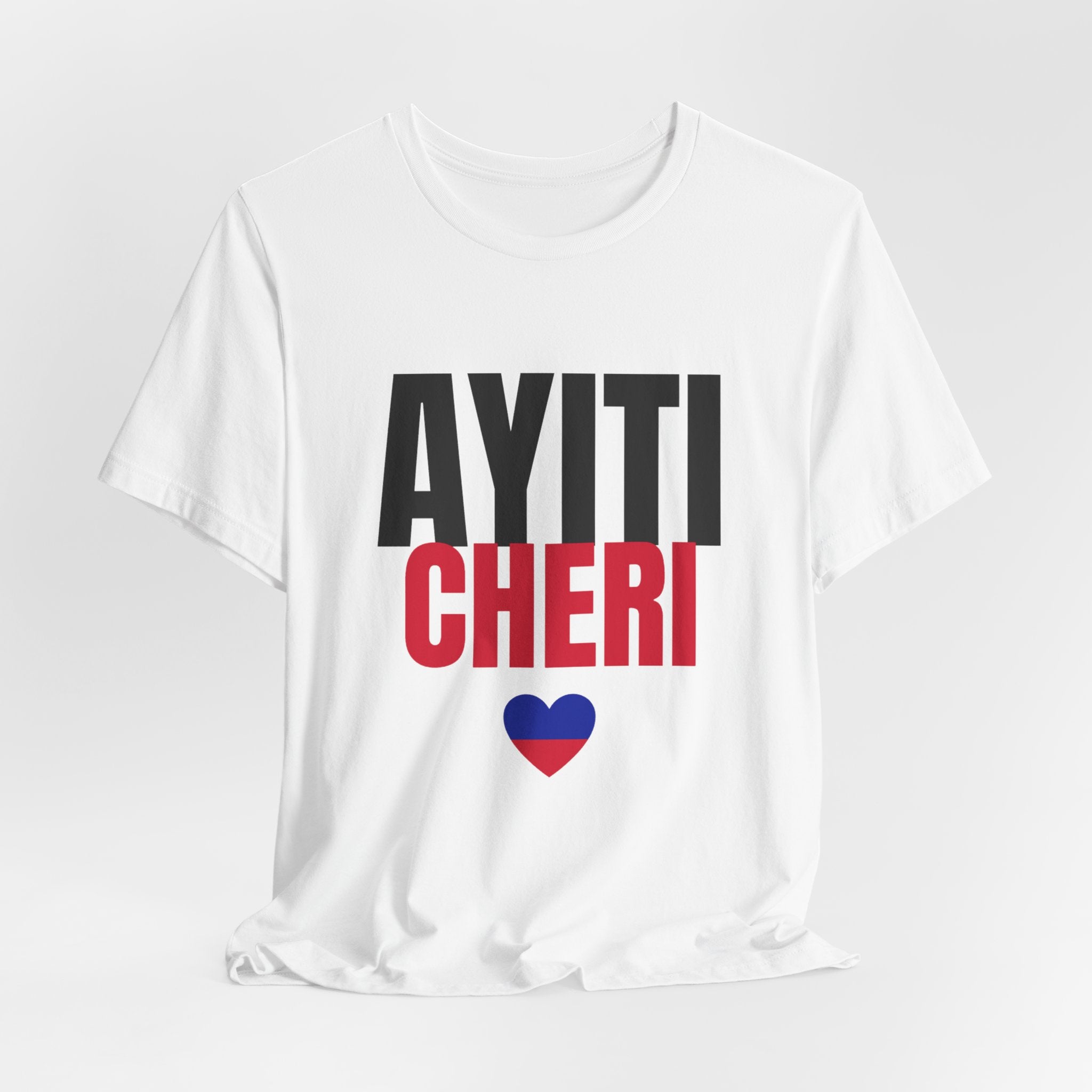 Ayiti Cheri Tee — White