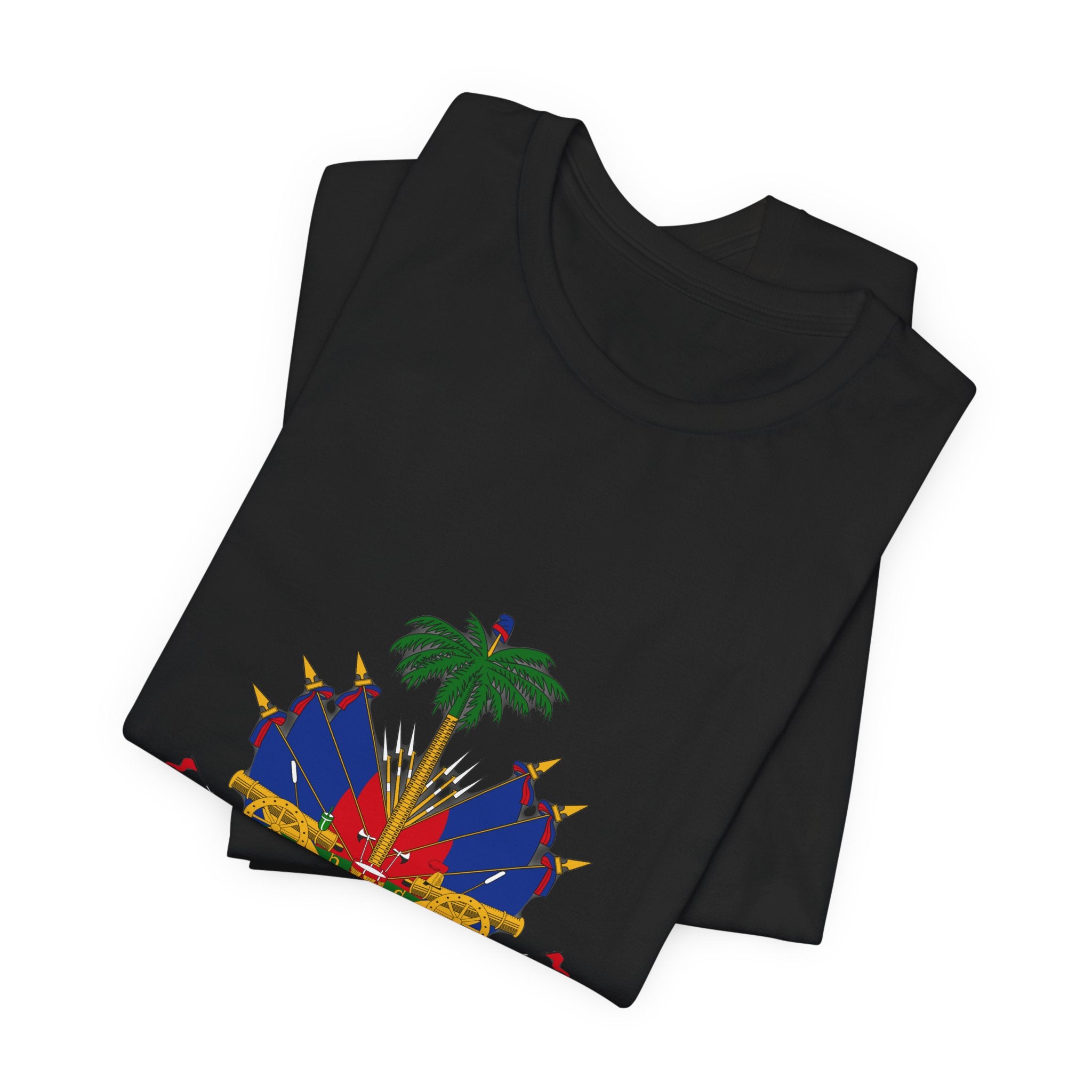 Coat of Arms Tee — L'Union Fait La Force — Black