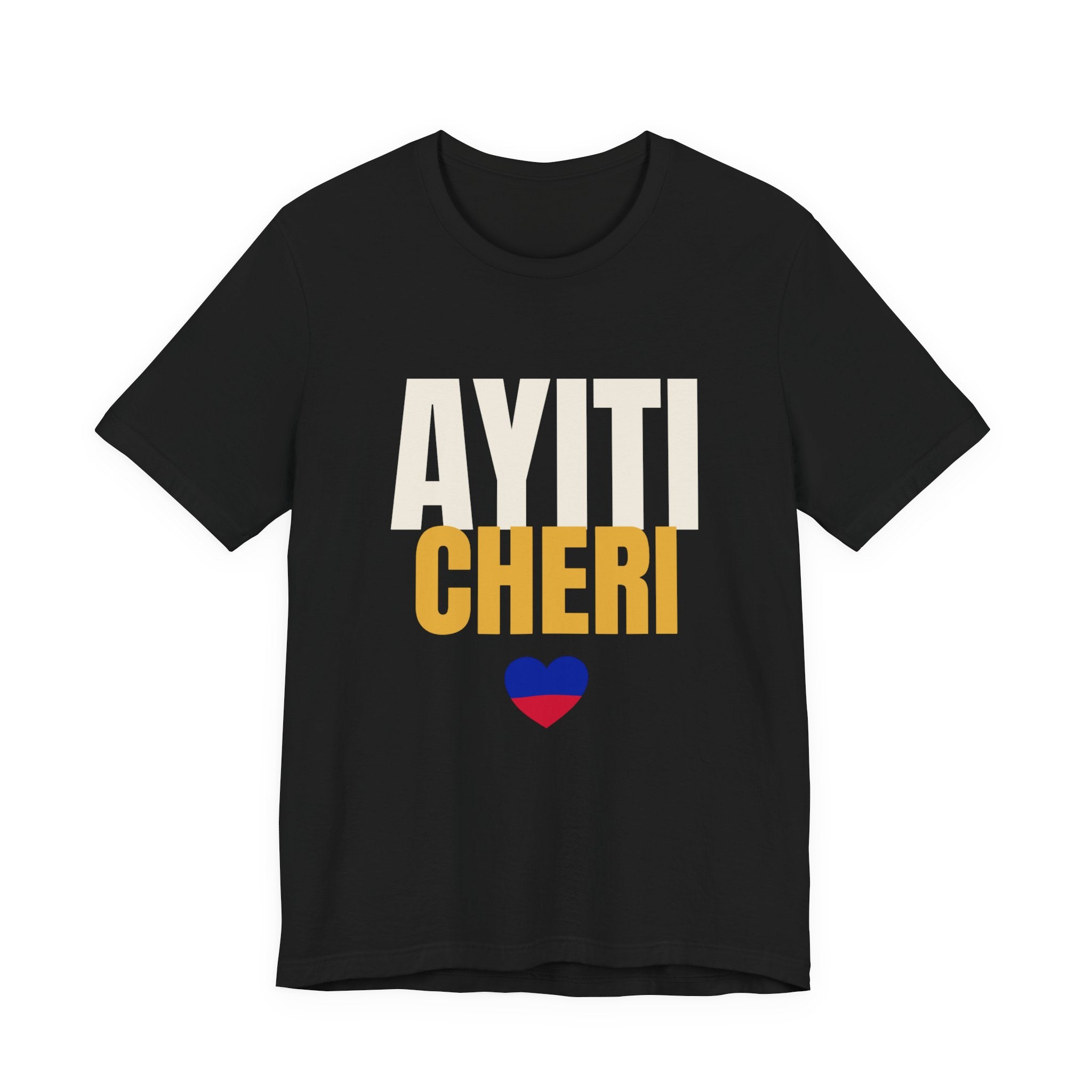 Ayiti Cheri Tee — Black