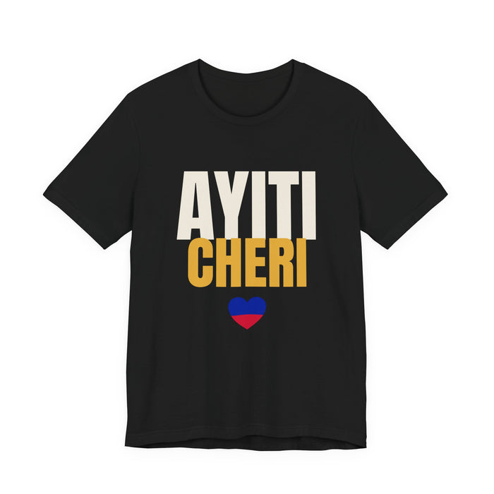 Ayiti Cheri Tee — Black