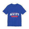 DRAPO Block Tee — AYITI (Royal Blue)