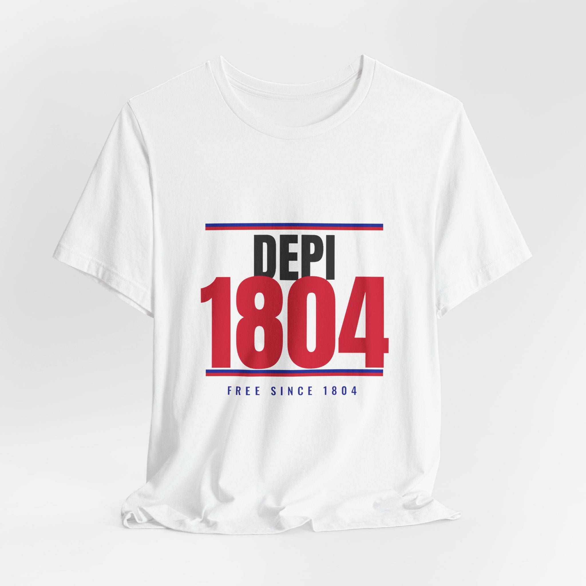 Depi 1804 Tee — Free Since 1804 — White