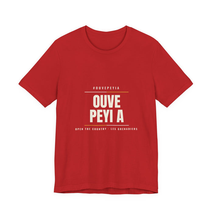 Ouvè Peyi A Tee — Red