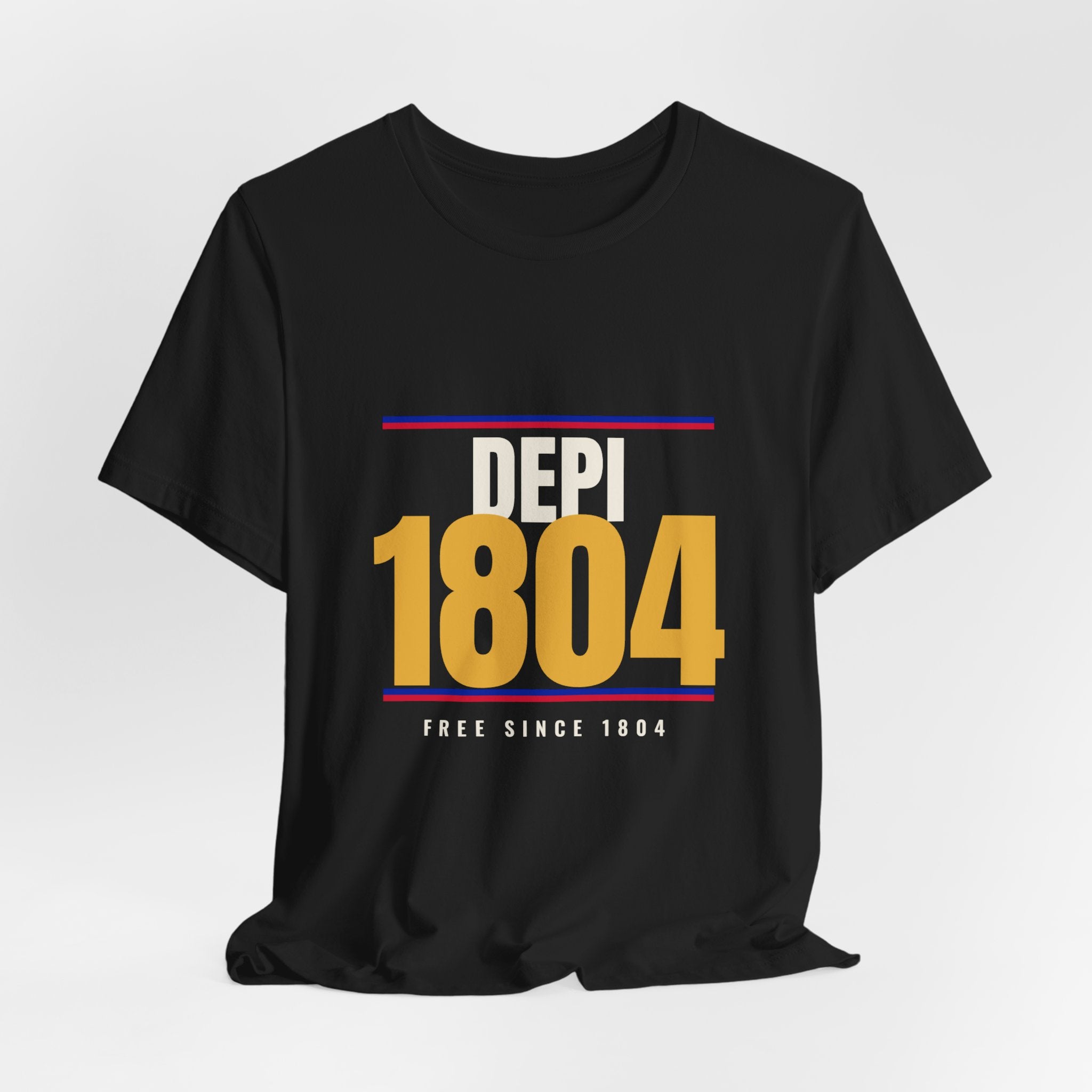 Depi 1804 Tee — Free Since 1804 — Black
