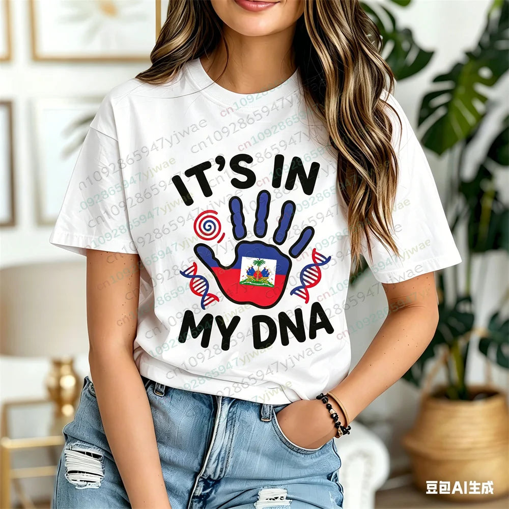 Haiti In My DNA Tee