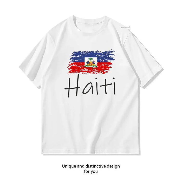 Haiti Flag Pride Tee