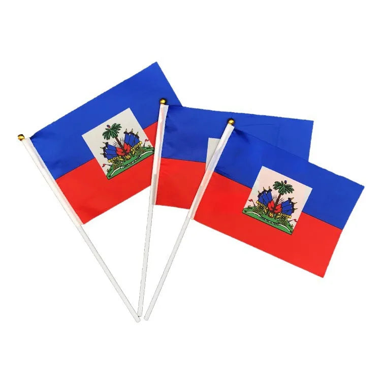 Haiti Hand Flag