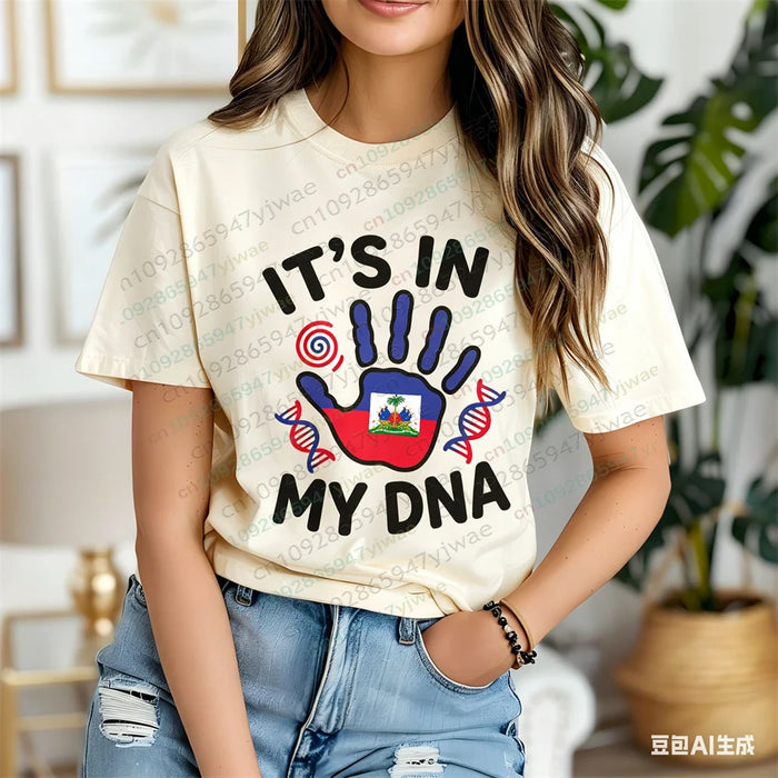 Haiti In My DNA Tee