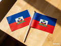 Haiti Hand Flag