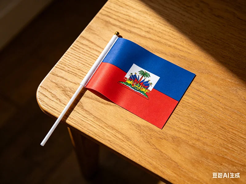 Haiti Hand Flag